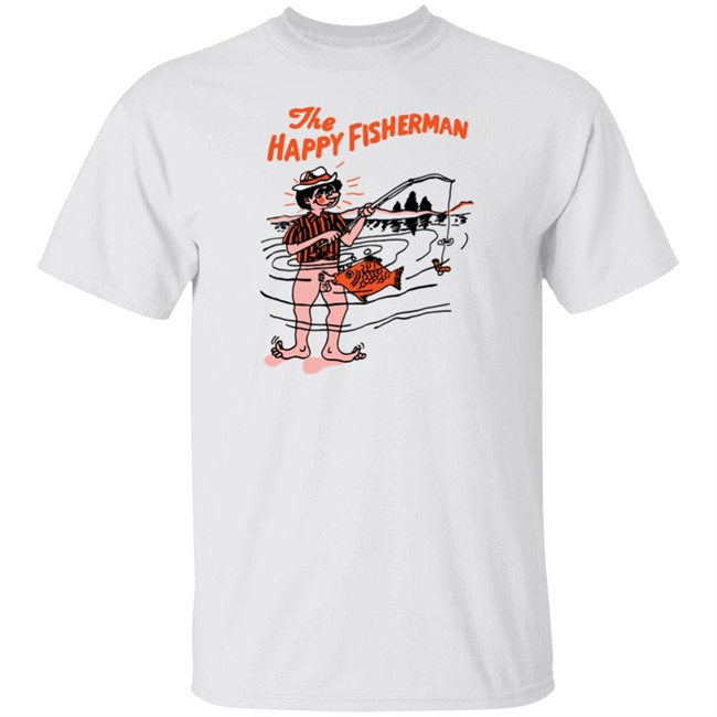 The Happy Fisherman Shirt Dark Wizard