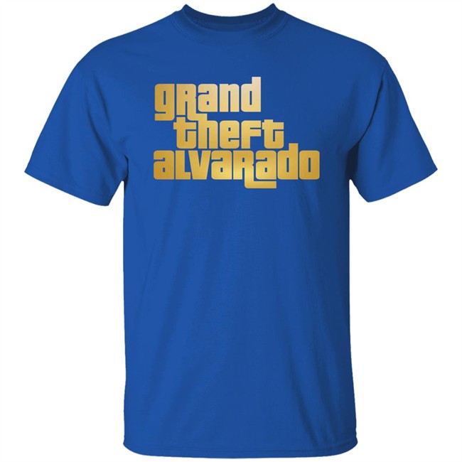 Grand Theft Alvarado Shirt Jose Alvarado New Orleans Pelicans Grand Theft Alvarado Shirt Jose Alvarado New Orleans Pelicans