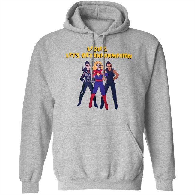 Kamala Khan Iman Vellani Ladies Let's Get Information Carol Danvers Shirt Ms Marvel Kamala Khan Iman Vellani Ladies Let's Get Information Carol Danvers Shirt Ms Marvel