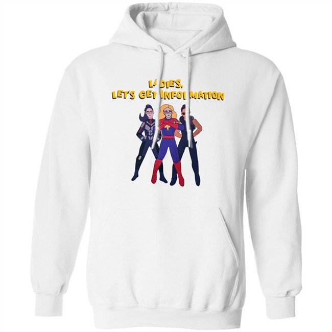 Kamala Khan Iman Vellani Ladies Let's Get Information Carol Danvers Shirt Ms Marvel Kamala Khan Iman Vellani Ladies Let's Get Information Carol Danvers Shirt Ms Marvel