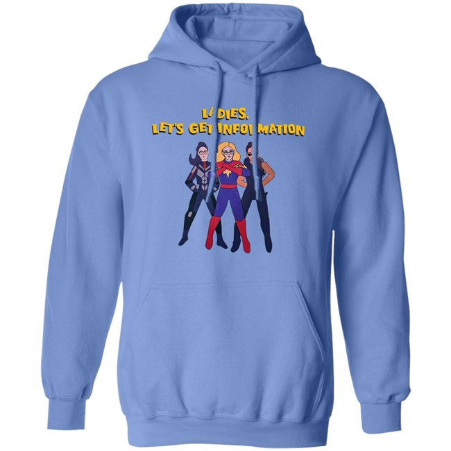 Kamala Khan Iman Vellani Ladies Let's Get Information Carol Danvers Shirt Ms Marvel Kamala Khan Iman Vellani Ladies Let's Get Information Carol Danvers Shirt Ms Marvel
