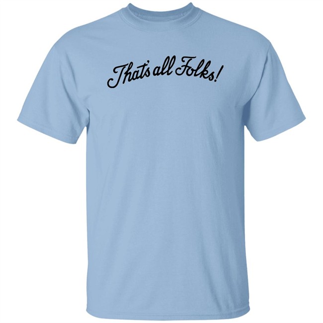Jeff Asher That’s All Folks T Shirt Anthony Davis Jeff Asher That’s All Folks T Shirt Anthony Davis