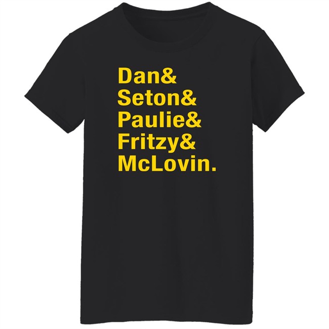 Dan Seton Paulie Fritzy Mclovin Shirt Dan Patrick Show Dan Seton Paulie Fritzy Mclovin Shirt Dan Patrick Show