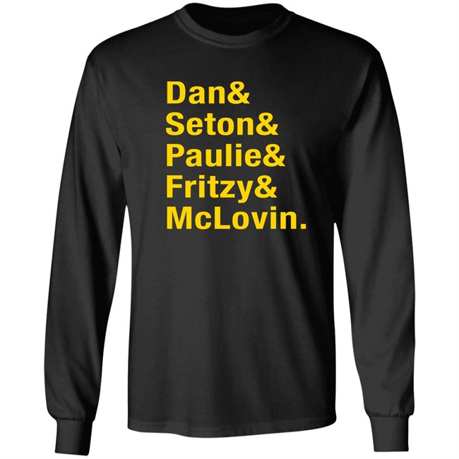 Dan Seton Paulie Fritzy Mclovin Shirt Dan Patrick Show Dan Seton Paulie Fritzy Mclovin Shirt Dan Patrick Show