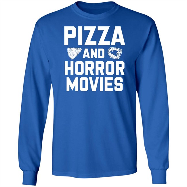 Pizza And Horror Movies Shirt Horror Merch Pizza And Horror Movies Shirt Horror Merch