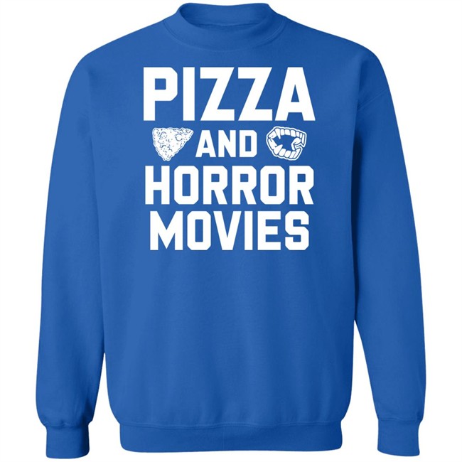 Pizza And Horror Movies Shirt Horror Merch Pizza And Horror Movies Shirt Horror Merch