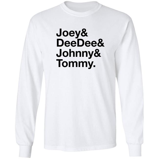 Joey& DeeDee& Johnny& Tommy Shirt Experimental Jetset Joey& DeeDee& Johnny& Tommy Shirt Experimental Jetset