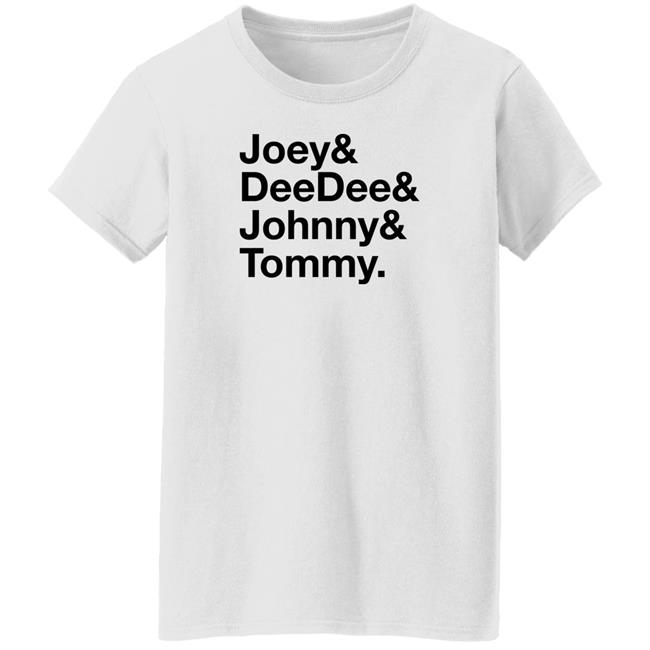 Joey& DeeDee& Johnny& Tommy Shirt Experimental Jetset Joey& DeeDee& Johnny& Tommy Shirt Experimental Jetset