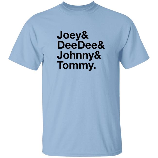 Joey& DeeDee& Johnny& Tommy Shirt Experimental Jetset Joey& DeeDee& Johnny& Tommy Shirt Experimental Jetset