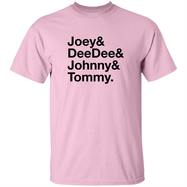 Joey& DeeDee& Johnny& Tommy Shirt Experimental Jetset Joey& DeeDee& Johnny& Tommy Shirt Experimental Jetset
