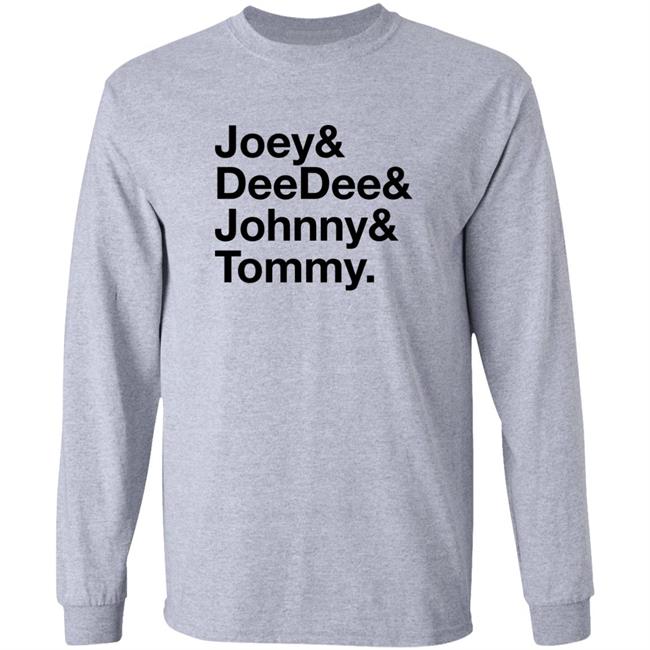 Joey& DeeDee& Johnny& Tommy Shirt Experimental Jetset Joey& DeeDee& Johnny& Tommy Shirt Experimental Jetset