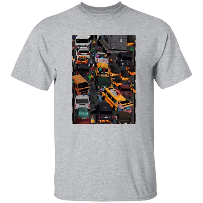 Wasted In Lagos Traffic Shirt Shutabug Wasted In Lagos Traffic Shirt Shutabug