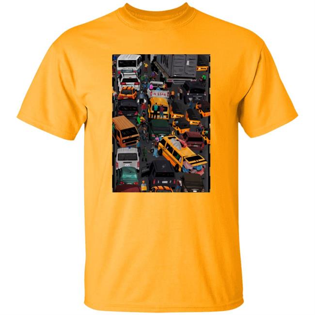 Wasted In Lagos Traffic Shirt Shutabug Wasted In Lagos Traffic Shirt Shutabug