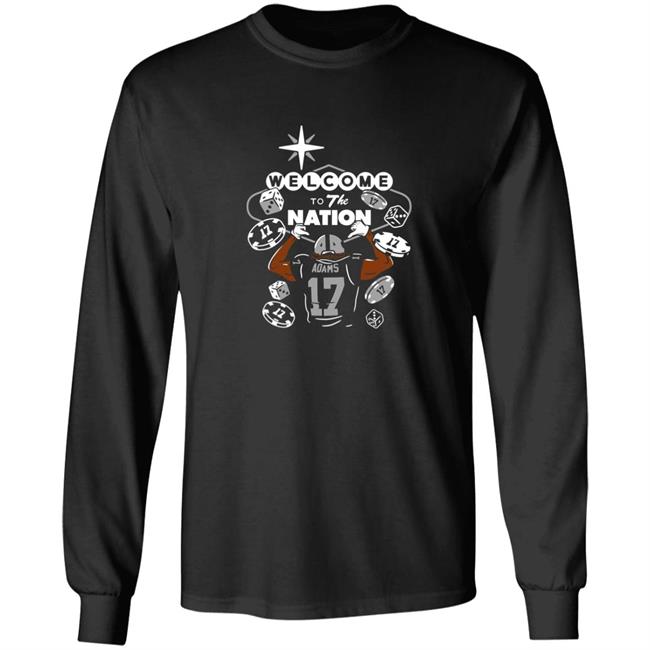 Warriors World Shop Welcome To Raider Nation Adams 17 Shirt Raider Cody Davante Adams Warriors World Shop Welcome To Raider Nation Adams 17 Shirt Raider Cody Davante Adams