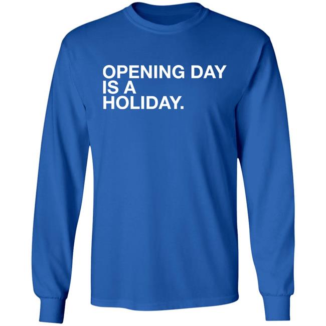 Obvious Shirts Cubs Opening Day Is A Holiday Shirt Danny Rockett Obvious Shirts Cubs Opening Day Is A Holiday Shirt Danny Rockett