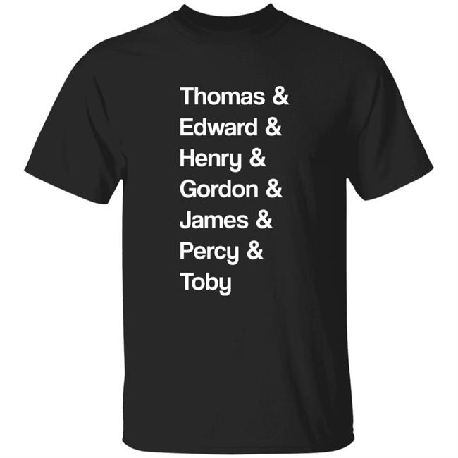 Thomas Edward Henry Gordon James Percy Toby Shirt Tom Marshall