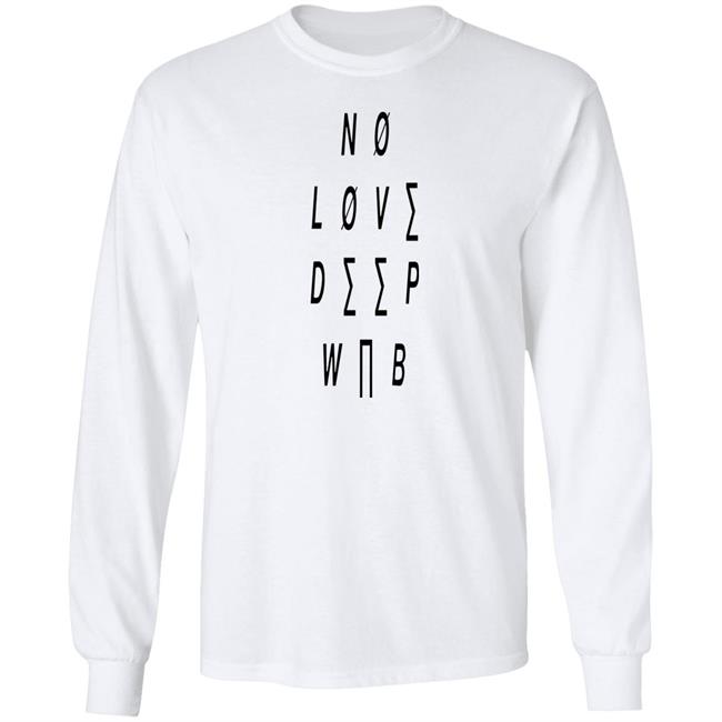 No Love Deep Web Shirt Flake Records No Love Deep Web Shirt Flake Records