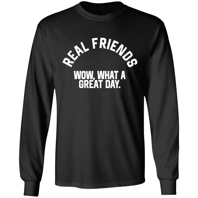 Alternative Press Merch Real Friends Wow What A Great Day Shirt AltPress Alternative Press Merch Real Friends Wow What A Great Day Shirt AltPress
