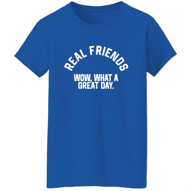 Alternative Press Merch Real Friends Wow What A Great Day Shirt AltPress Alternative Press Merch Real Friends Wow What A Great Day Shirt AltPress