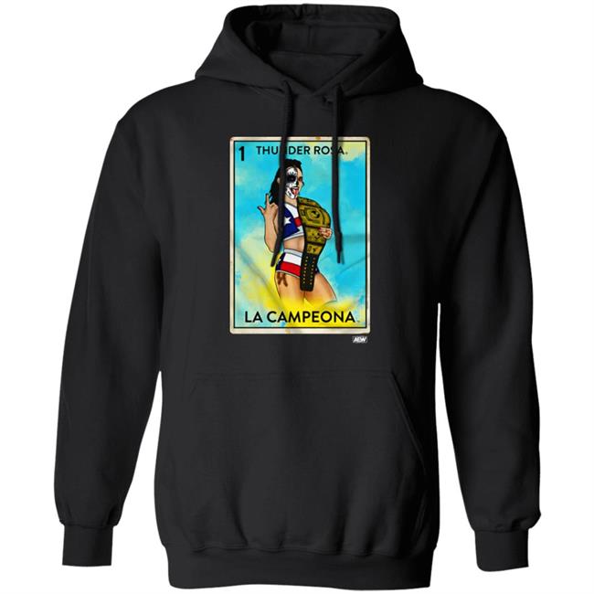 Aew Shop Merch Thunder Rosa La Campeona Shirt Aew Shop Merch Thunder Rosa La Campeona Shirt