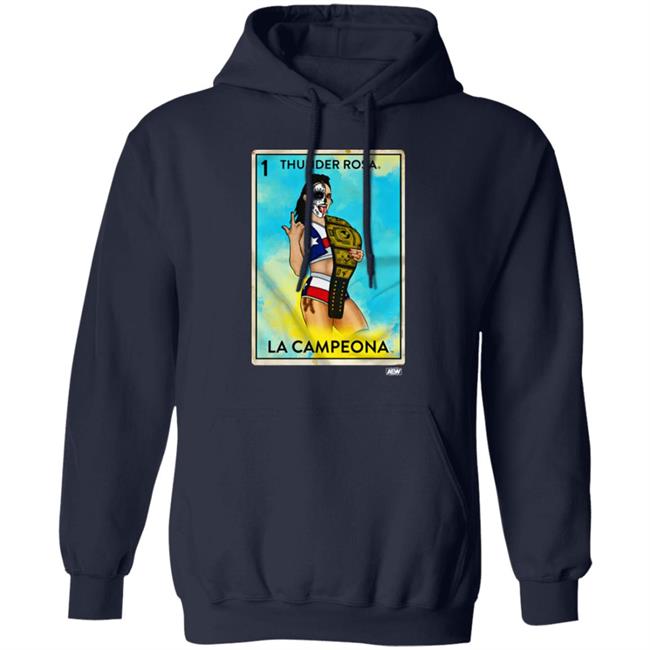 Aew Shop Merch Thunder Rosa La Campeona Shirt Aew Shop Merch Thunder Rosa La Campeona Shirt