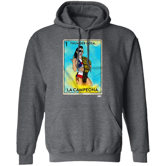 Aew Shop Merch Thunder Rosa La Campeona Shirt Aew Shop Merch Thunder Rosa La Campeona Shirt