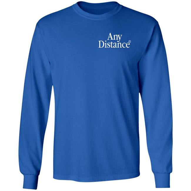 Any Distance Club Merch Any Distance Shirt Luke Beard Any Distance Club Merch Any Distance Shirt Luke Beard