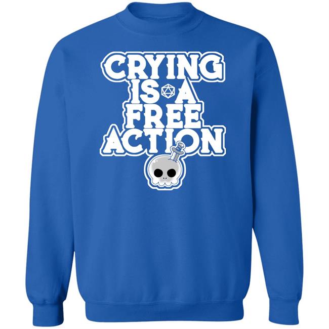 Gemmed Firefly Merch Crying is a Free Action T Shirt Gemmed Firefly Merch Crying is a Free Action T Shirt