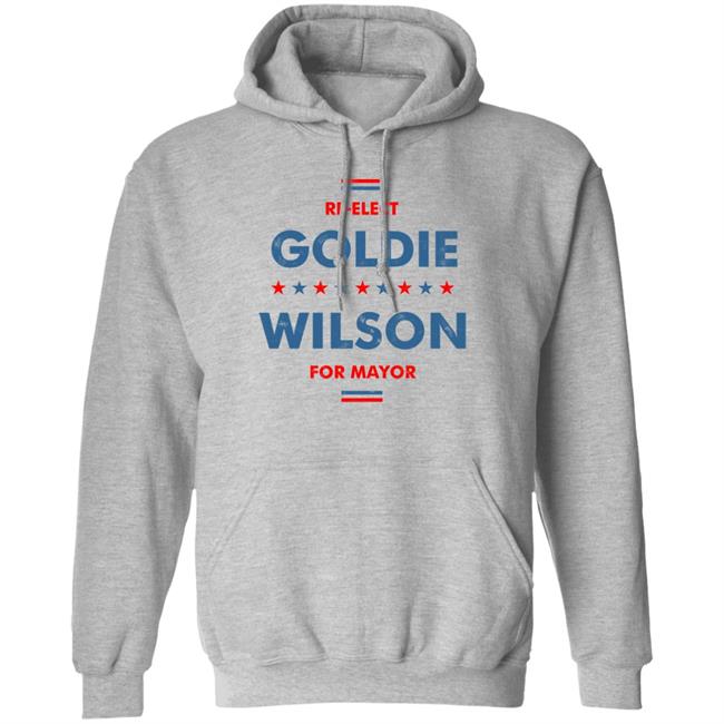 M00nshot Store Merch Re-Elect Goldie Wilson For Mayor Shirt Lamar Giles M00nshot Store Merch Re-Elect Goldie Wilson For Mayor Shirt Lamar Giles