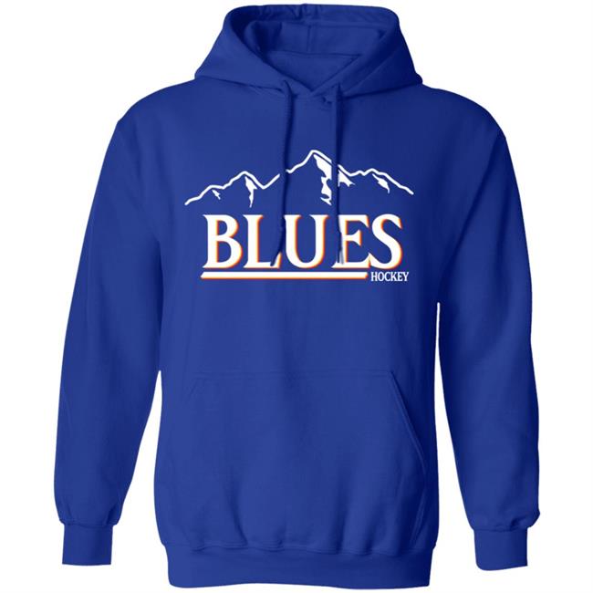 Blues Busch Hockey Hoodie Blues Buzz Store Merch