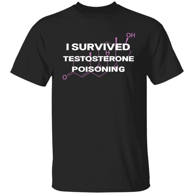 Alejandra Caraballo I Survived Testosterone Poisoning LGBTQ Trans Pride Shirt