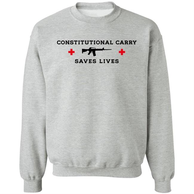 Constitutional Carry Saves Lives Shirt Freedomkat74 Constitutional Carry Saves Lives Shirt Freedomkat74