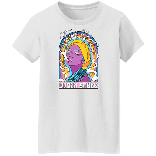 Jhene Aiko Merch Tryna Smoke Shirt Jhené Aiko Official Store Jhene Aiko Merch Tryna Smoke Shirt Jhené Aiko Official Store
