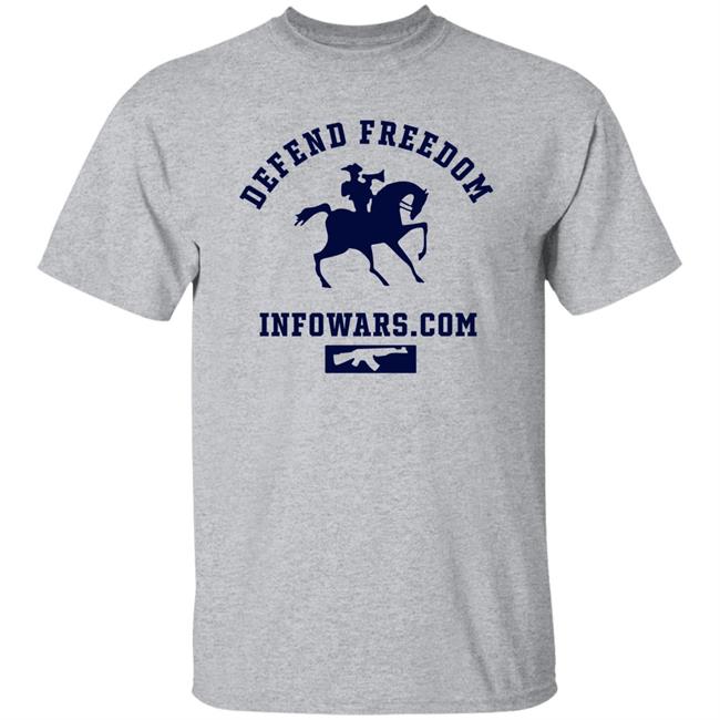 Defend Freedom Infowars Shirt Ron Filipkowski
