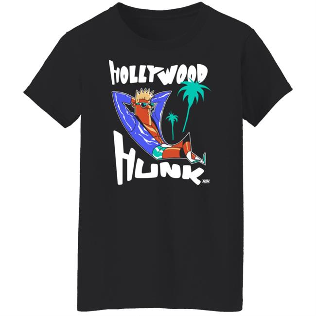 All Elite Wrestling Ryan Nemeth Merchandise Hollywood Hunk T Shirt All Elite Wrestling Ryan Nemeth Merchandise Hollywood Hunk T Shirt