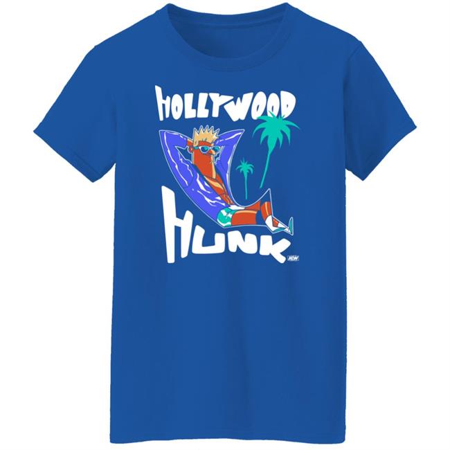 All Elite Wrestling Ryan Nemeth Merchandise Hollywood Hunk T Shirt All Elite Wrestling Ryan Nemeth Merchandise Hollywood Hunk T Shirt