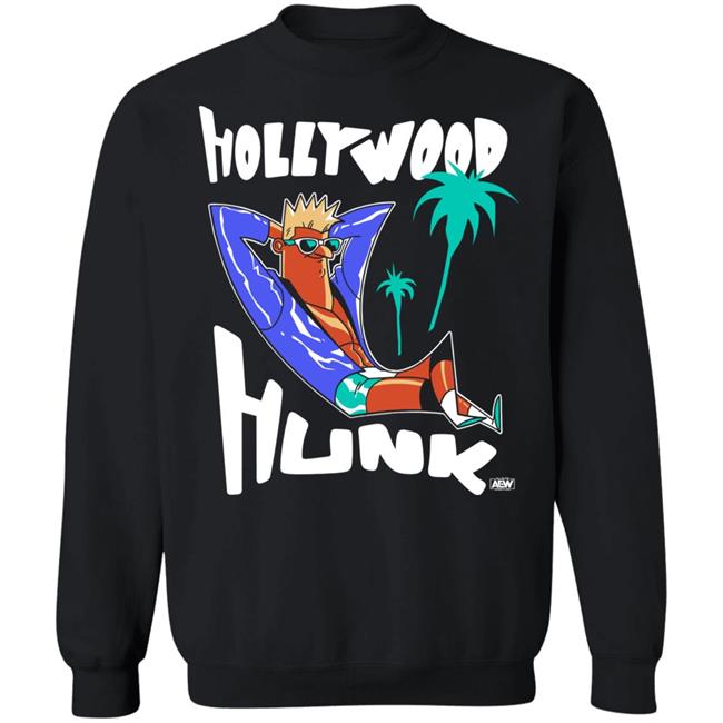 All Elite Wrestling Ryan Nemeth Merchandise Hollywood Hunk T Shirt All Elite Wrestling Ryan Nemeth Merchandise Hollywood Hunk T Shirt