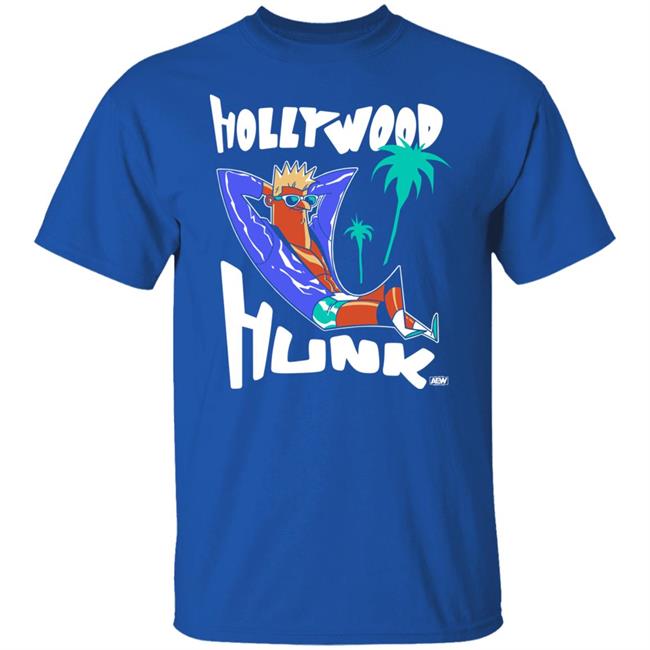 All Elite Wrestling Ryan Nemeth Merchandise Hollywood Hunk T Shirt All Elite Wrestling Ryan Nemeth Merchandise Hollywood Hunk T Shirt