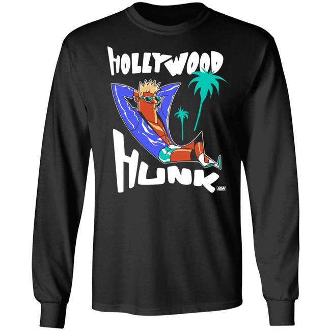 All Elite Wrestling Ryan Nemeth Merchandise Hollywood Hunk T Shirt All Elite Wrestling Ryan Nemeth Merchandise Hollywood Hunk T Shirt