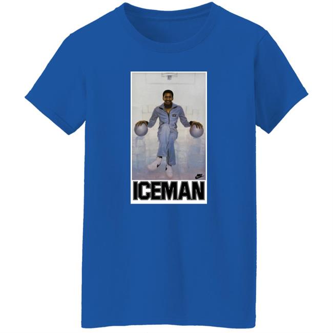 1982 George Gervin Iceman Poster Shirt Jeff Pearlman 1982 George Gervin Iceman Poster Shirt Jeff Pearlman