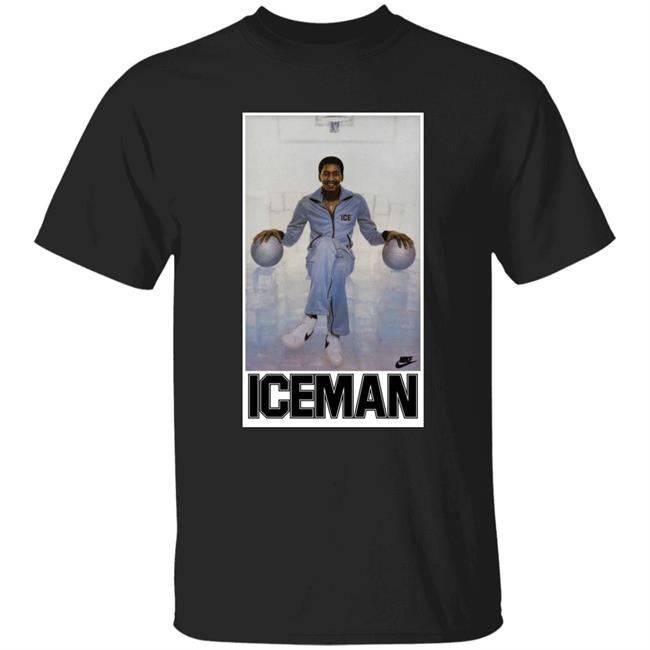 1982 George Gervin Iceman Poster Shirt Jeff Pearlman