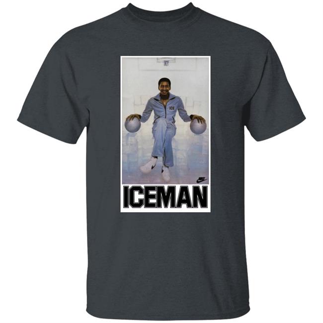 1982 George Gervin Iceman Poster Shirt Jeff Pearlman 1982 George Gervin Iceman Poster Shirt Jeff Pearlman