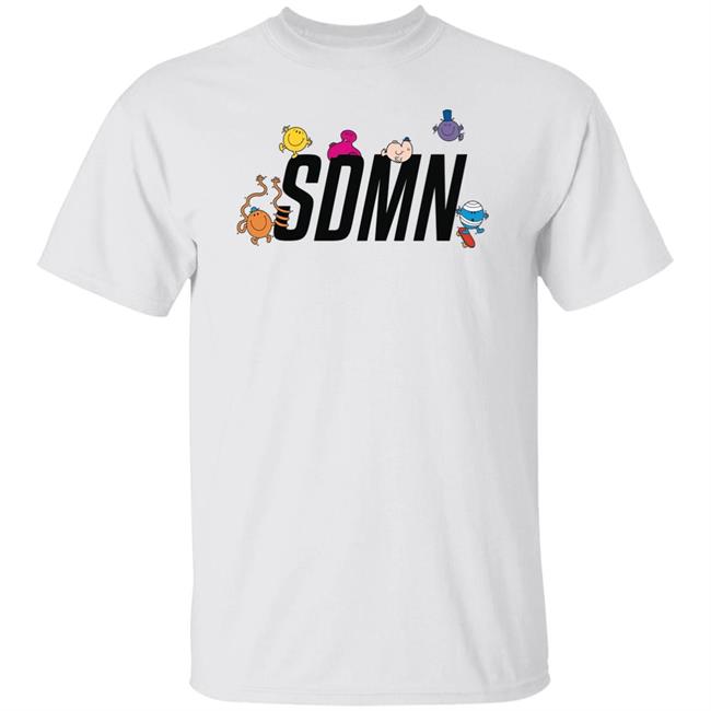 Sidemen Clothing SDMN x Mr Men Take Over Shirt Sidemen Merch