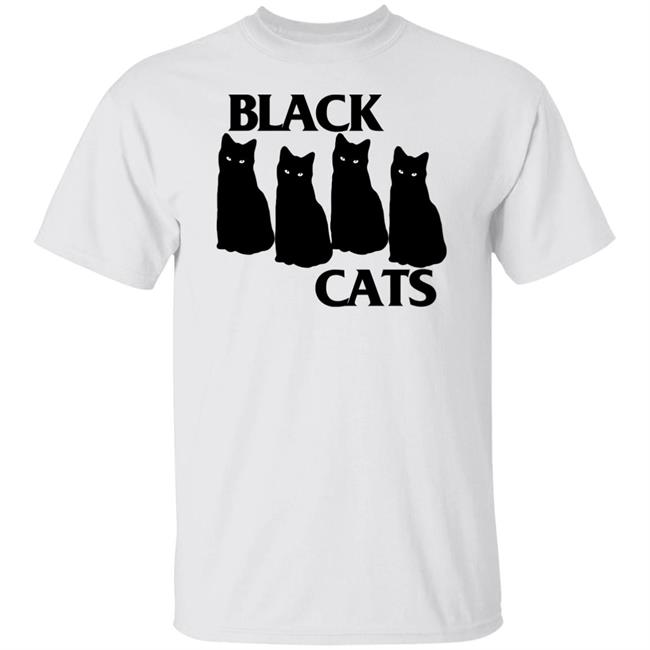 Black Cats Black Flag Kitty Tribute Shirt Jun Station Seventeen