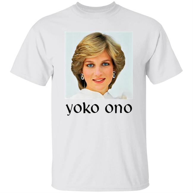 Yoko Ono Diana T Shirt Brad Phillips Merch Tom Usher
