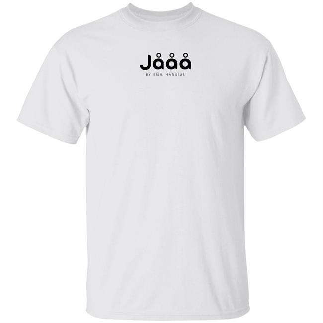 Jaaa By Emil Hansius Shirt Emil Hansius Merch