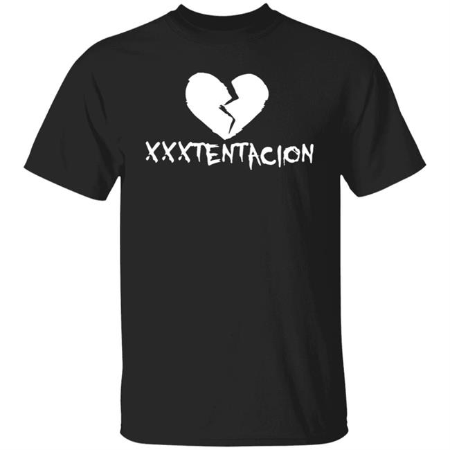 Xxxtentacion Broken Heart Shirt Xxxtentacion Revenge Merch