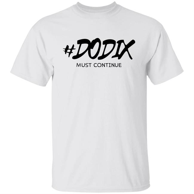 Dodix Must Continue Shirt Slim Thanos 3rd June