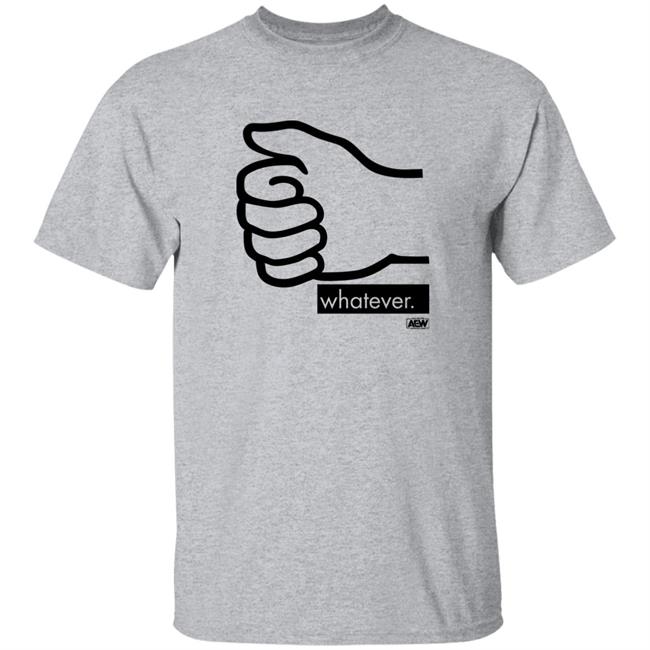 Shop AEW Whatever T Shirt Orange Cassidy