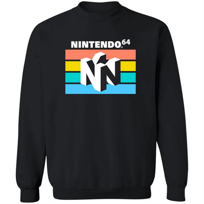 Nintendo Classic 64 Striped Shirt Rebel Taxi Pan-Pizza Toon Slayer